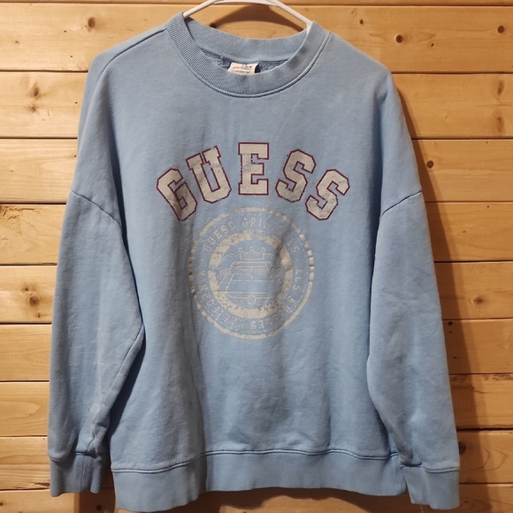 Guess Tops - Vintage Guess Crewneck Sweater Size Medium Cotton Y2k